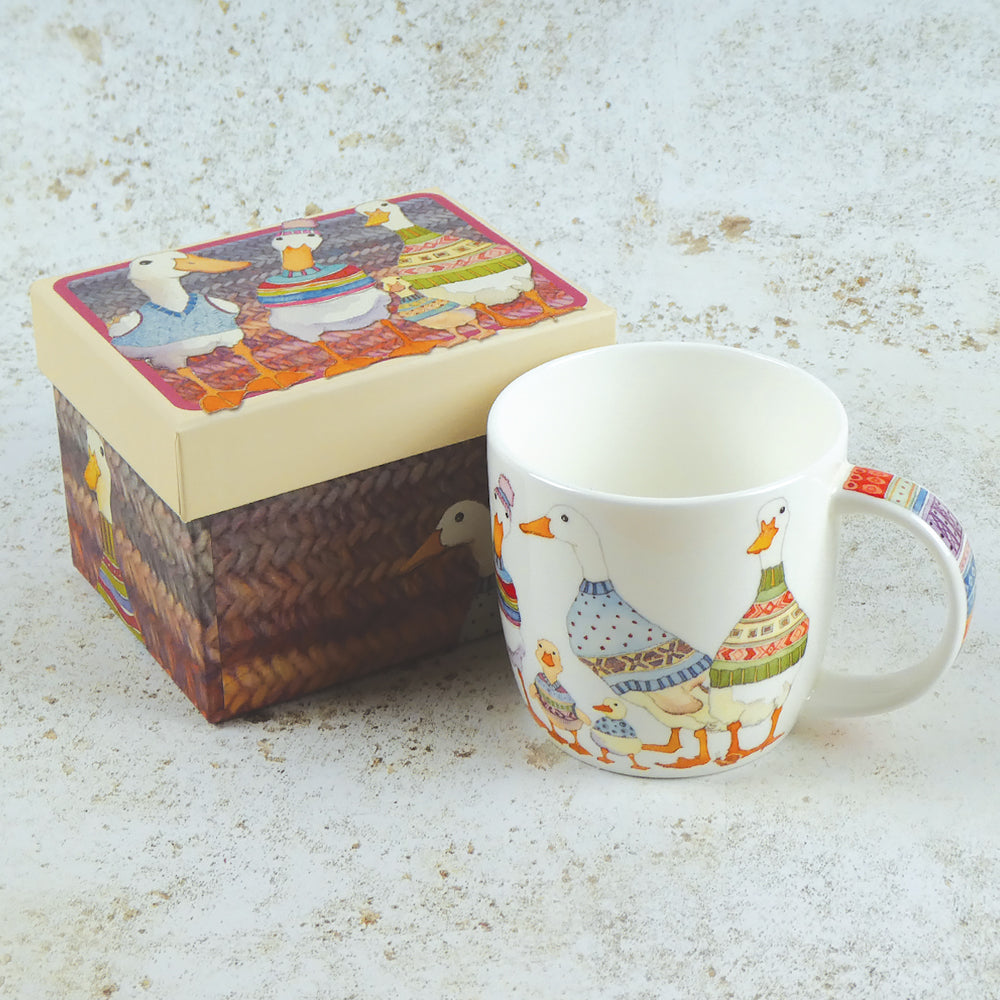 Emma Ball bone china mug in a gift box