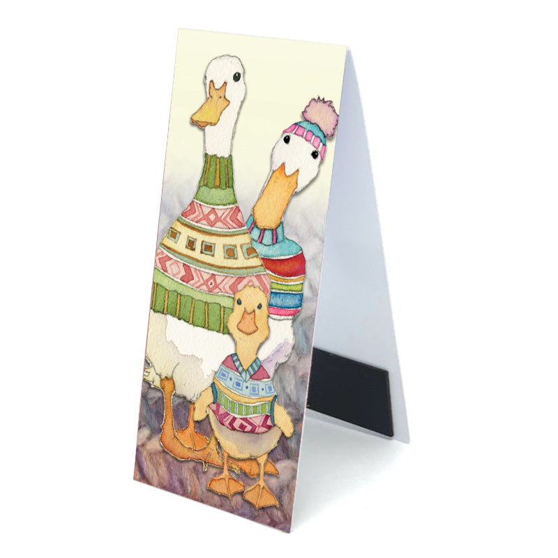Emma Ball Magnetic Bookmark - Dapper Ducks