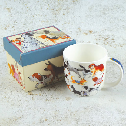 Emma Ball bone china mug in a gift box