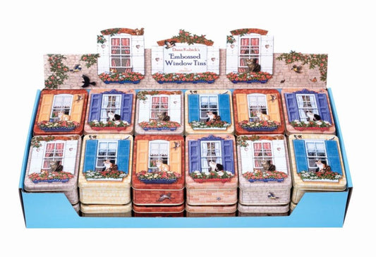 Cats on Windowsills tin