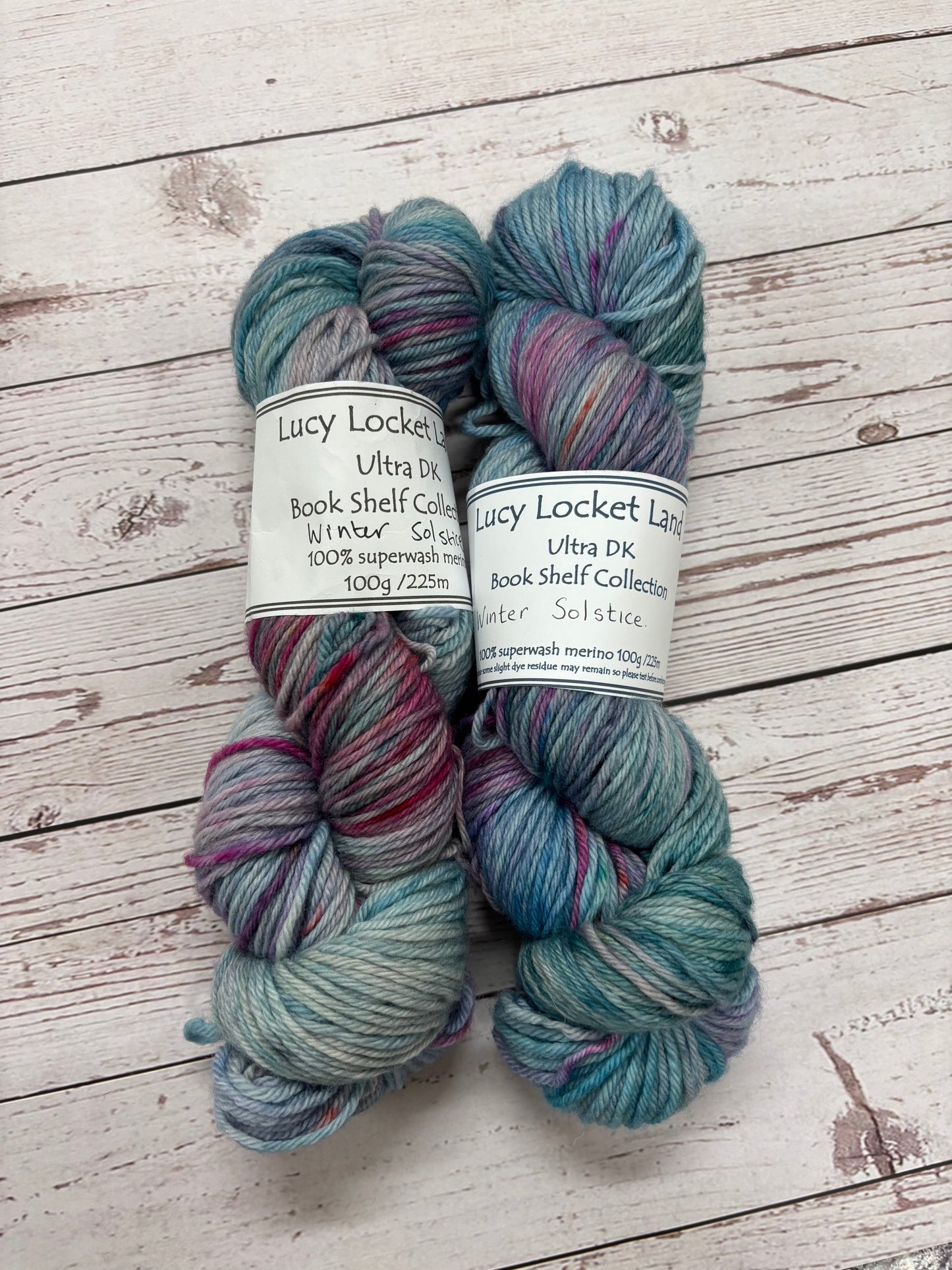 Locket's Bookshelf Collection Hand Dyed DK 100% Merino