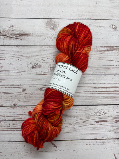 Locket's Bookshelf Collection Hand Dyed DK 100% Merino