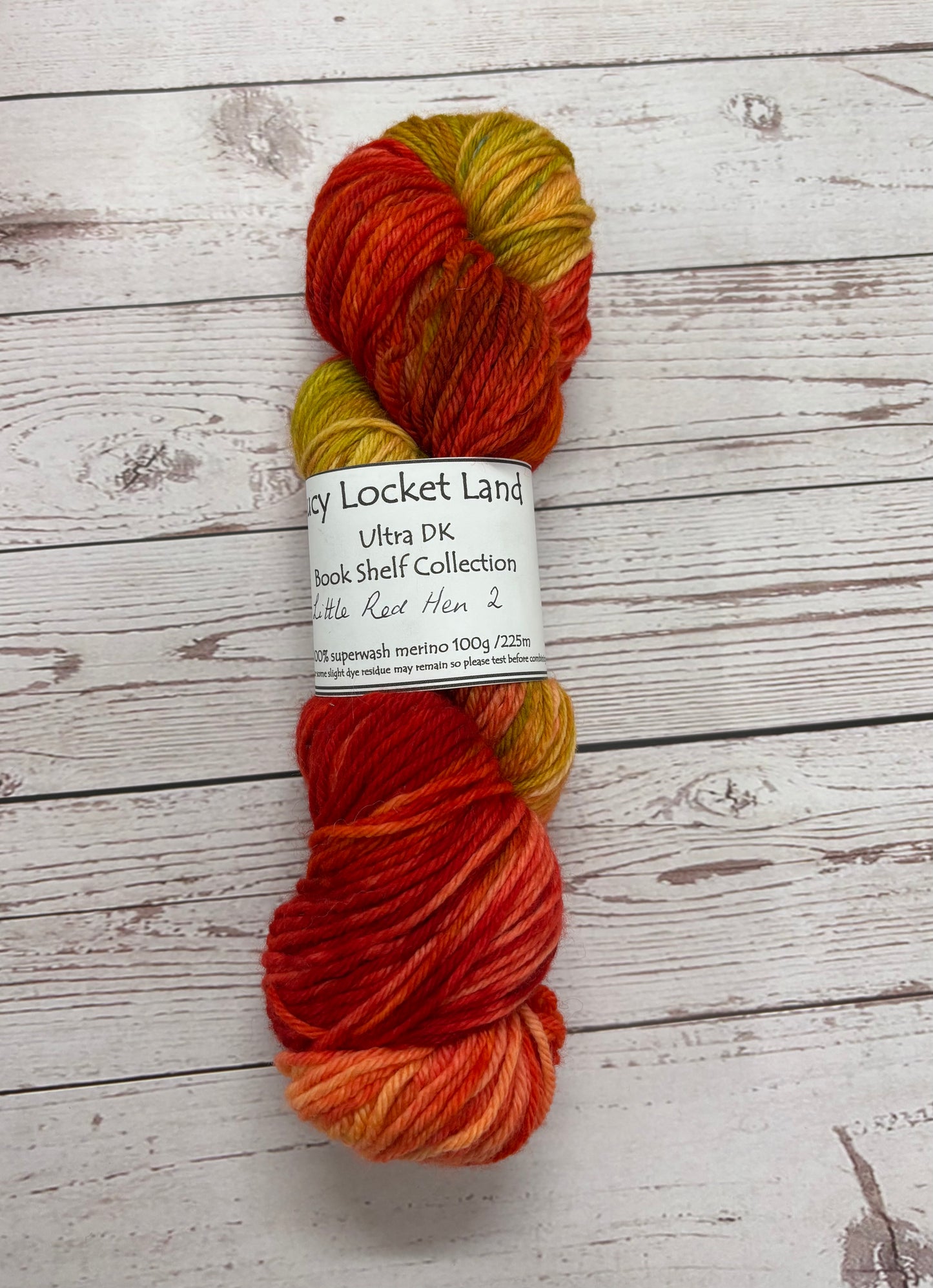 Locket's Bookshelf Collection Hand Dyed DK 100% Merino
