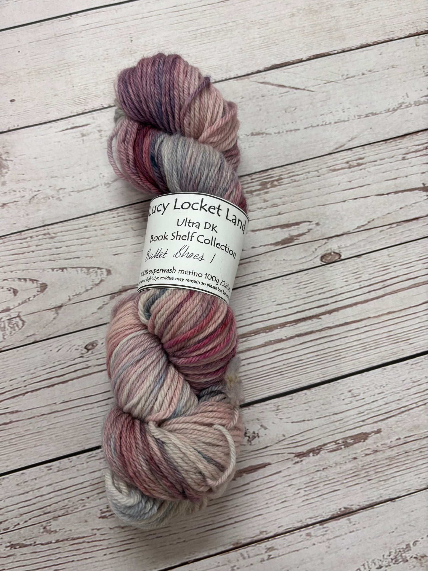 Locket's Bookshelf Collection Hand Dyed DK 100% Merino