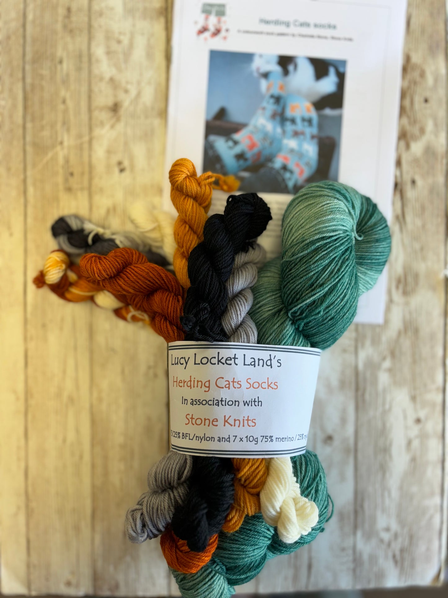 Herding Cats Socks kit