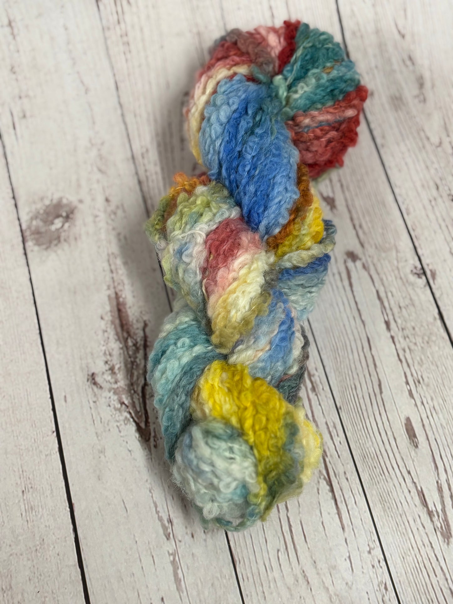 Hand Dyed Teddy Bear Chunky Yarn