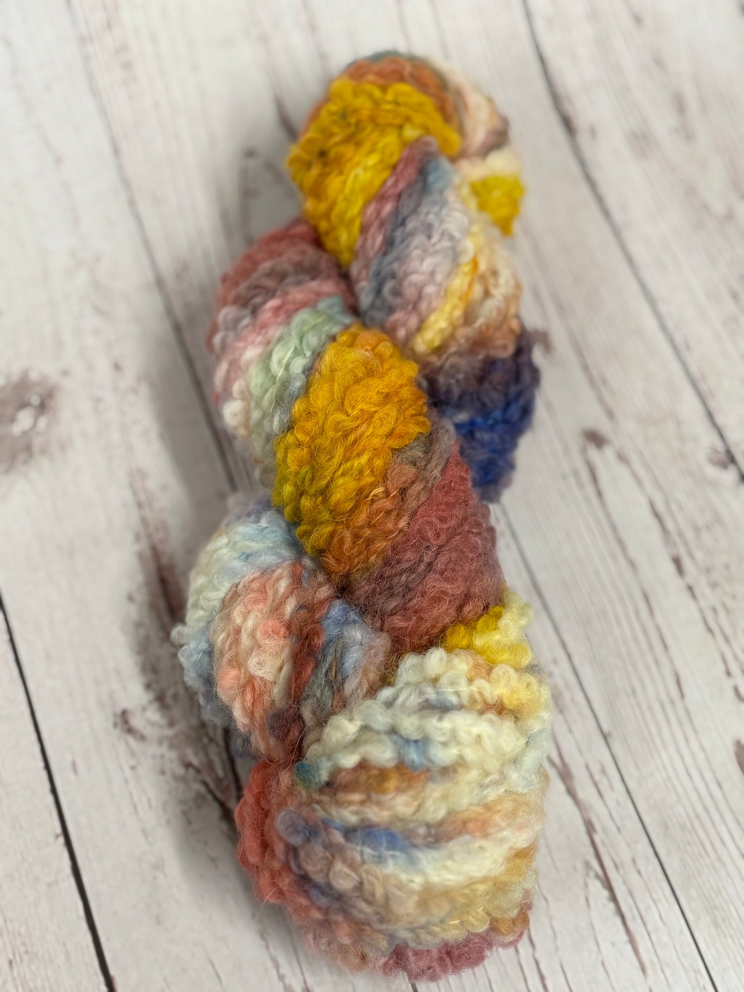 Hand Dyed Teddy Bear Chunky Yarn