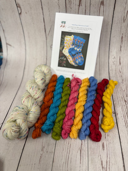 Herding Hens Socks kit