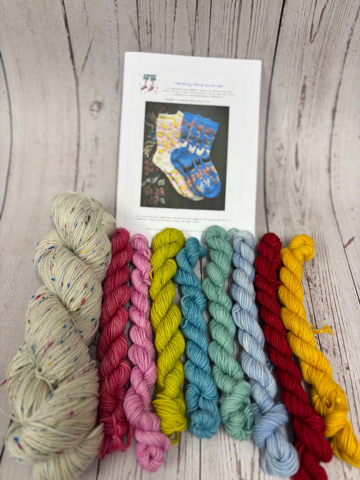 Herding Hens Socks kit