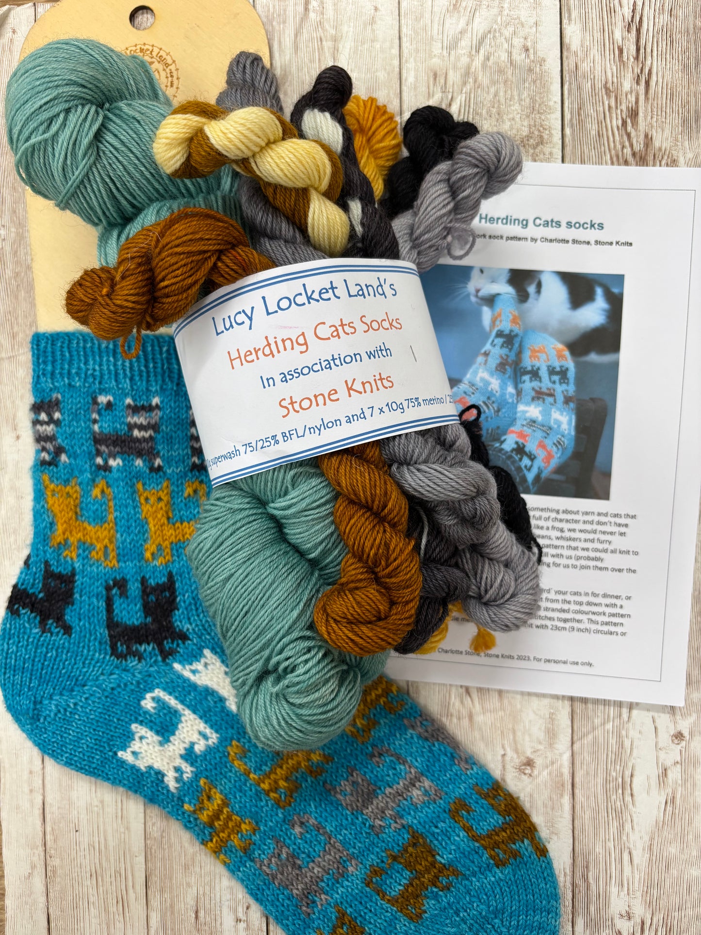 Herding Cats Socks kit