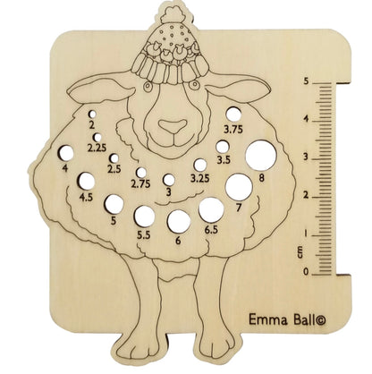 Emma Ball Needle Gauge