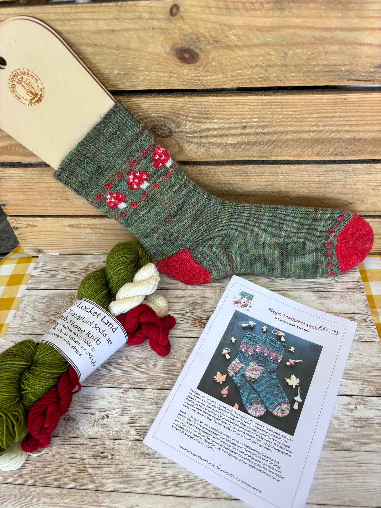 Magic Toadstool Sock Kit