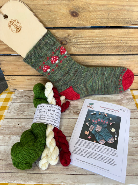 Magic Toadstool Sock Kit