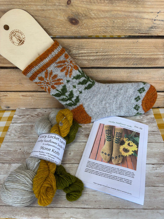 Lucky Sunflower Socks Set