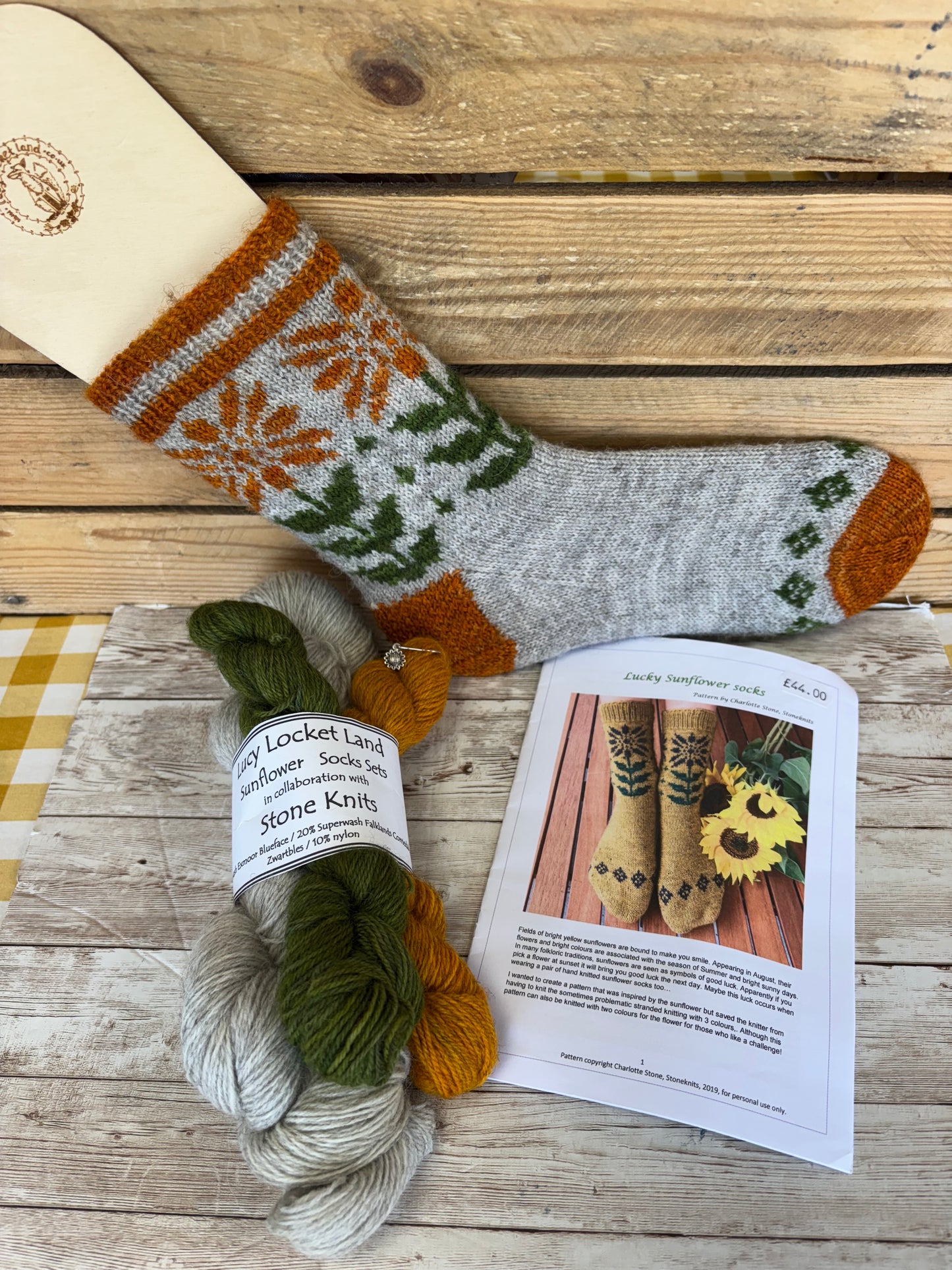 Lucky Sunflower Socks Set