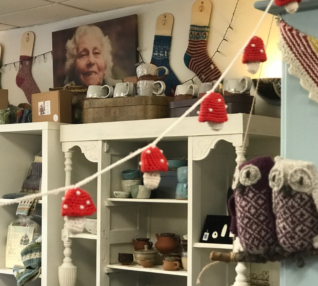 Locket’s Crochet Mini Toadstool Garland