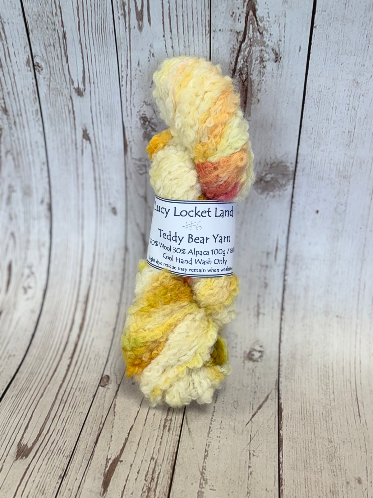 Hand Dyed Teddy Bear Chunky Yarn