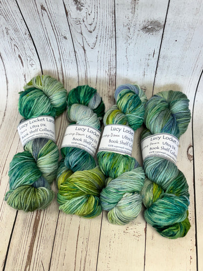 Locket's Bookshelf Collection Hand Dyed DK 100% Merino