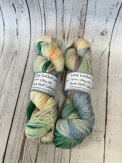 Locket's Bookshelf Collection Hand Dyed DK 100% Merino