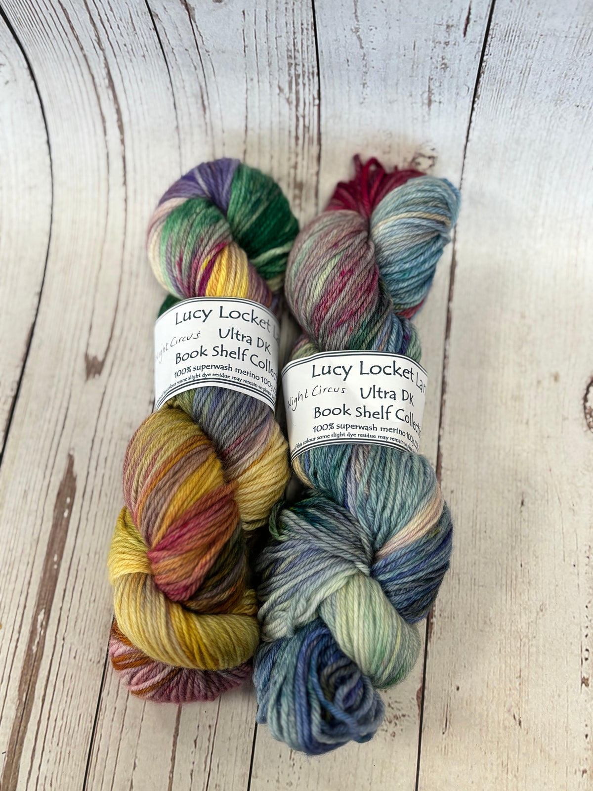 Locket's Bookshelf Collection Hand Dyed DK 100% Merino