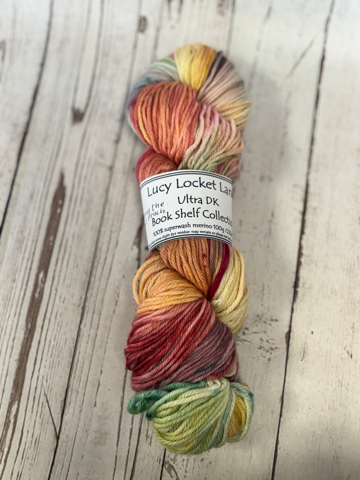 Locket's Bookshelf Collection Hand Dyed DK 100% Merino