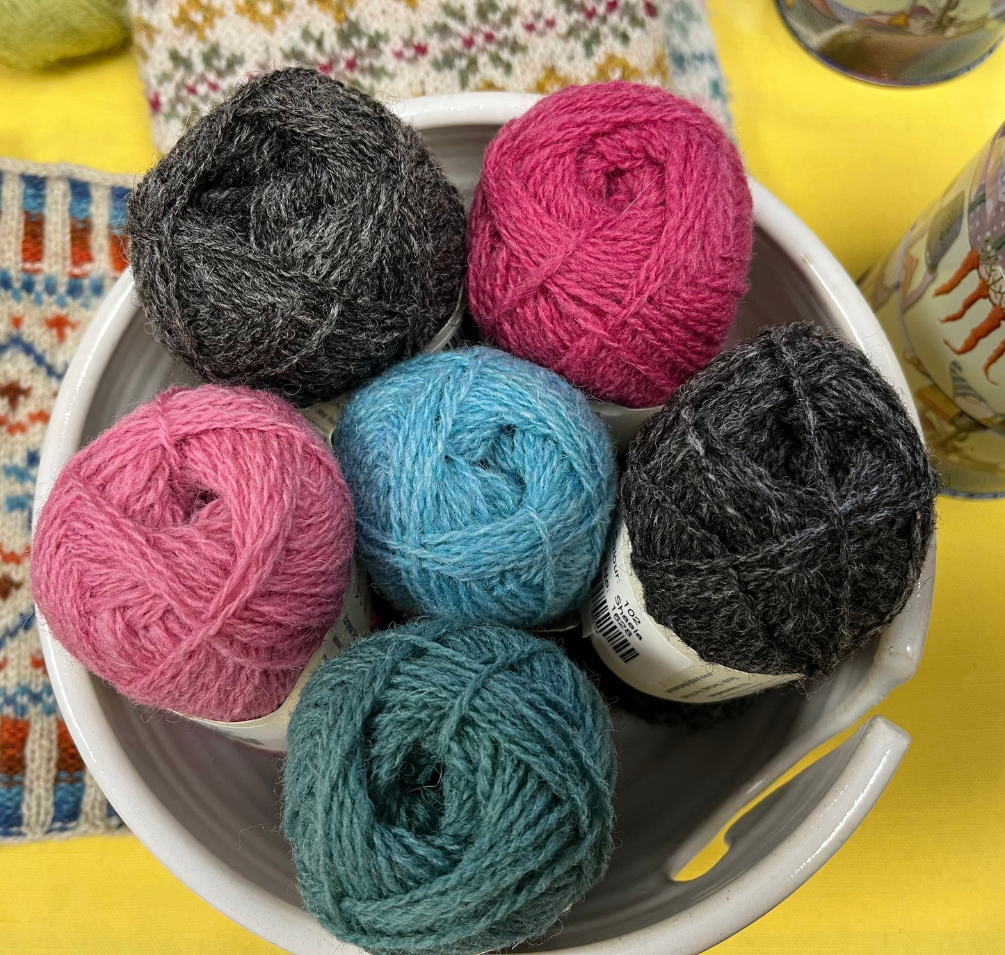 Islesburgh Toorie Shetland Wool Week yarn sets