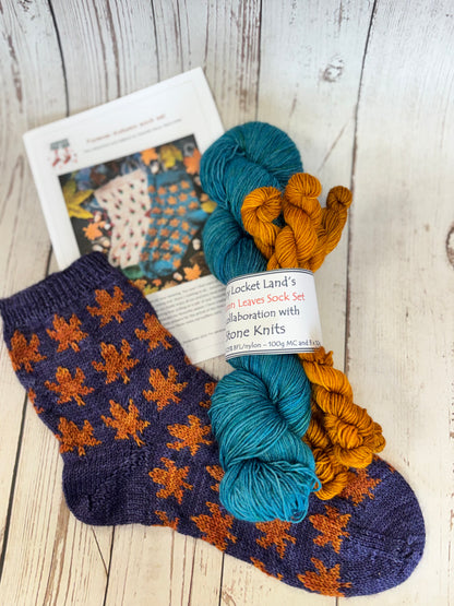 Autumn Leaves Sock Kit
