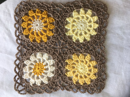 Rose Trellis Fine Crochet Scarf Kit “ Lady Hillingdon”
