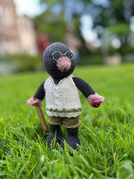 Locket's Year of Little Cotton Rabbits - Stan the Groundkeeper Mole