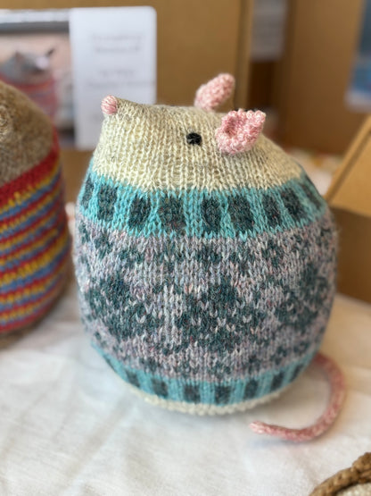 New “Harold Fatmus” Mouse knitting kit