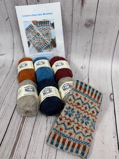 Locket’s Fair Isle Wristies Kit