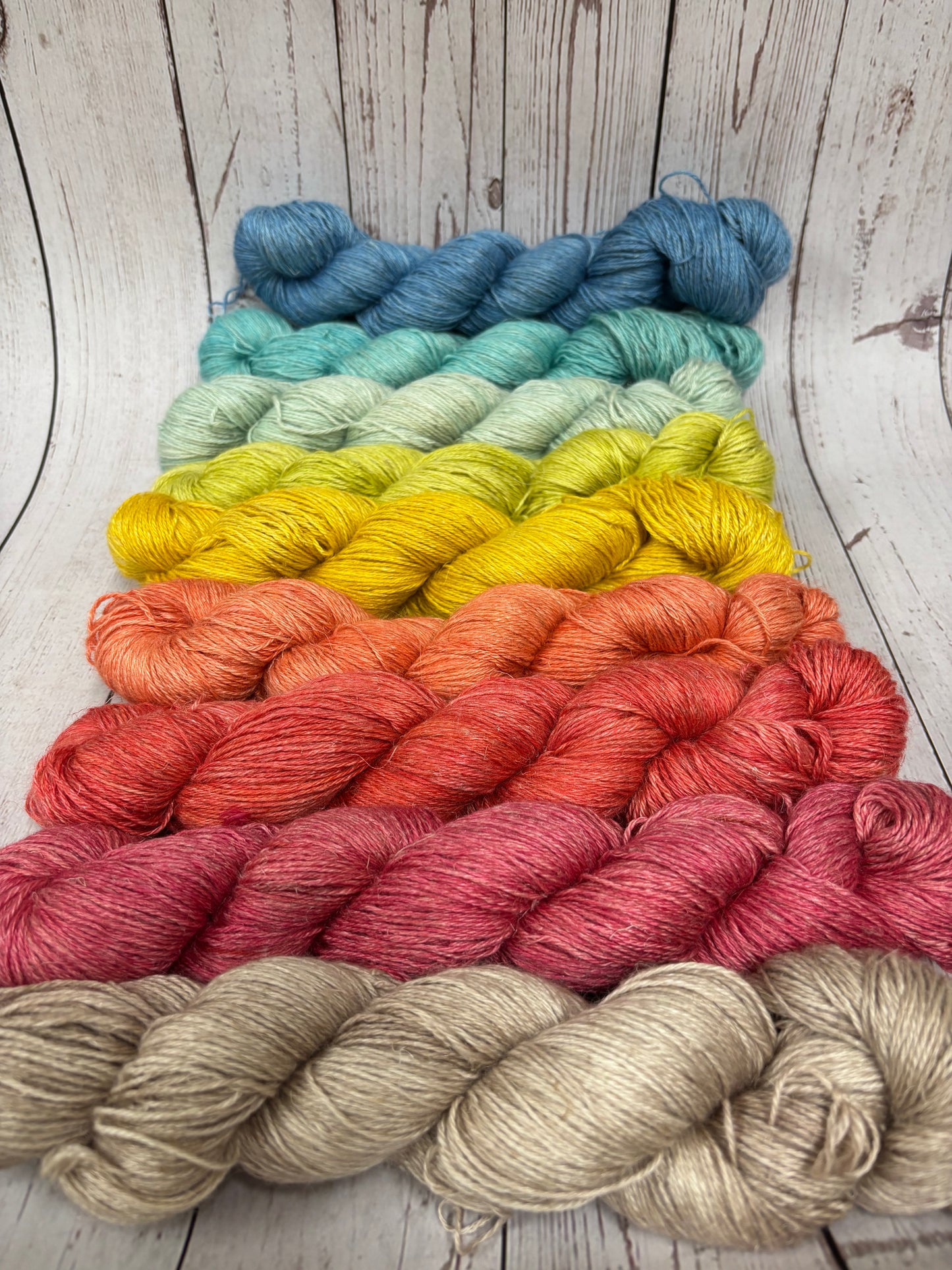 Alpaca/Linen/Silk Luxury 4ply yarn