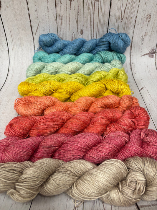 Alpaca/Linen/Silk Luxury 4ply yarn