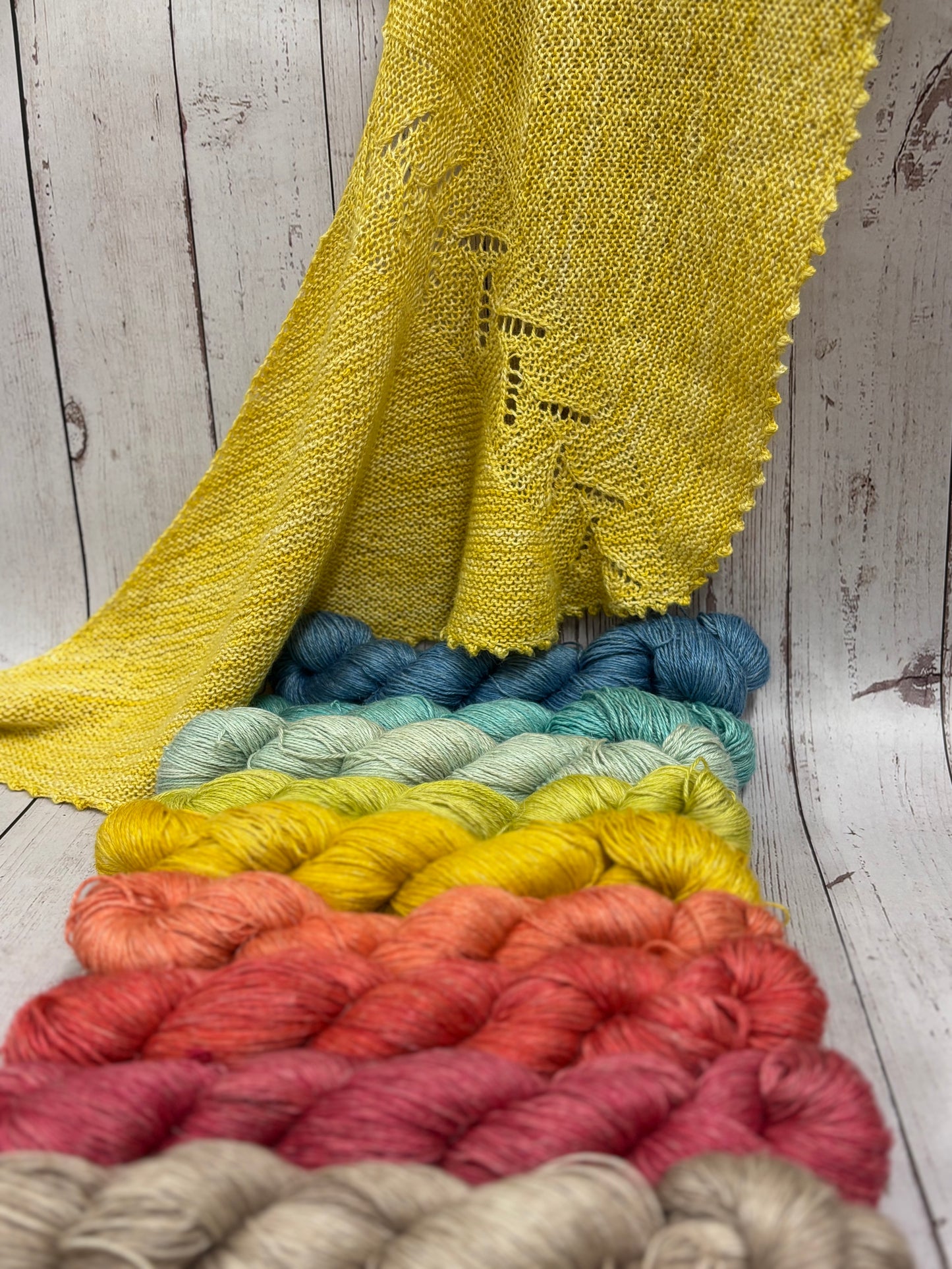 Alpaca/Linen/Silk Luxury 4ply yarn
