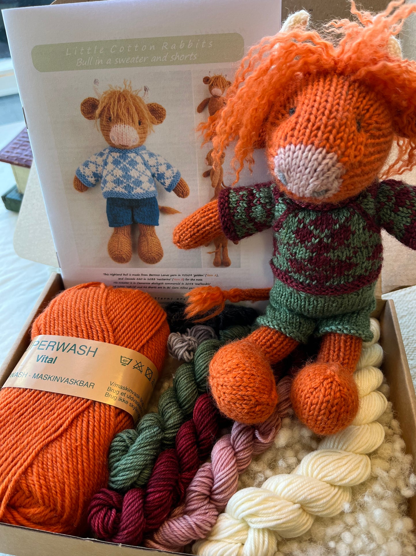 ***NEW*** Highland Cow in a Jumper Kit