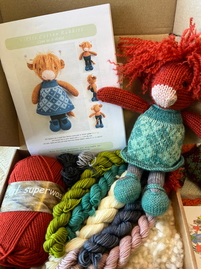 ***NEW*** Highland Cow in a Dress Kit