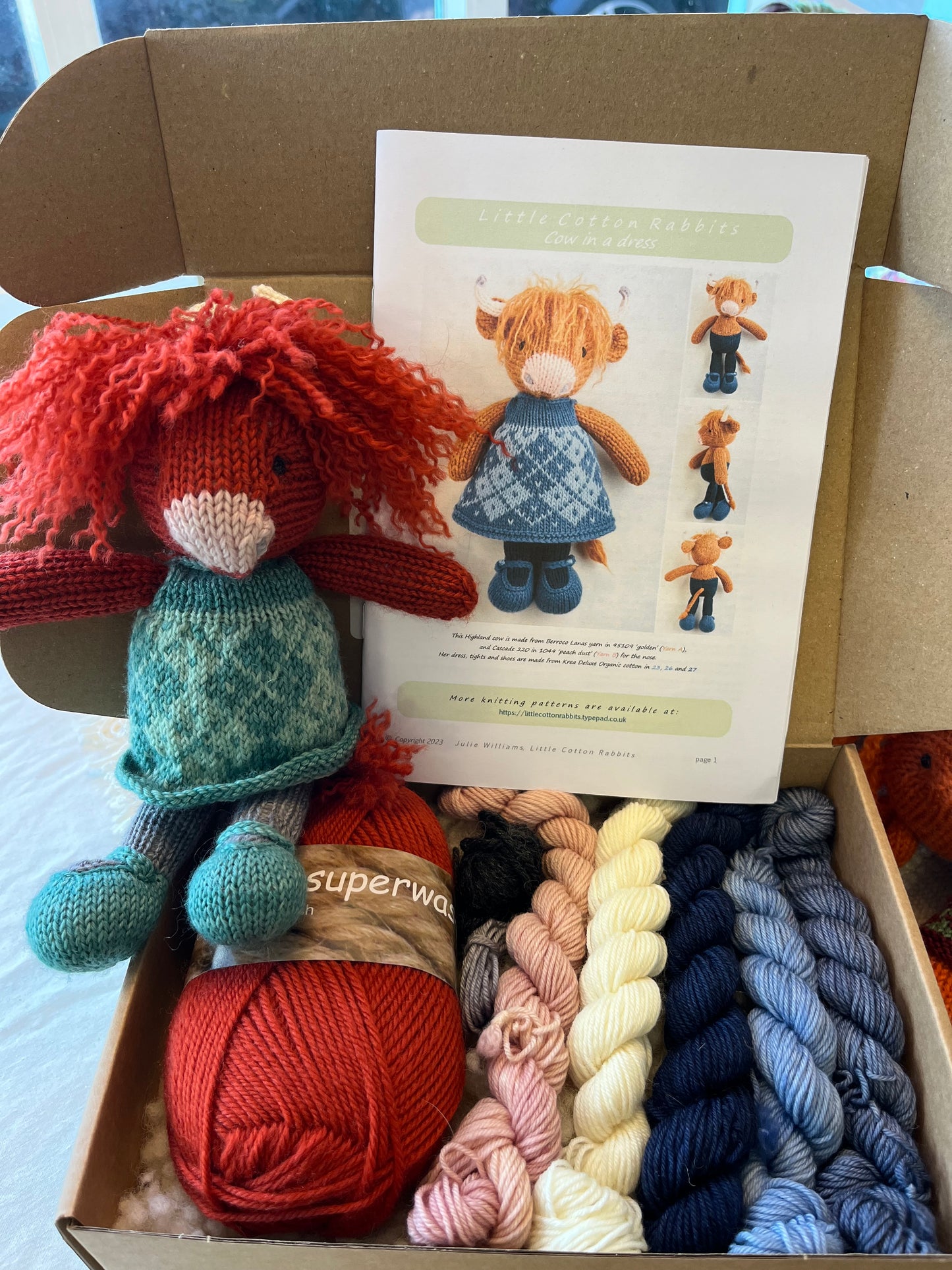 ***NEW*** Highland Cow in a Dress Kit