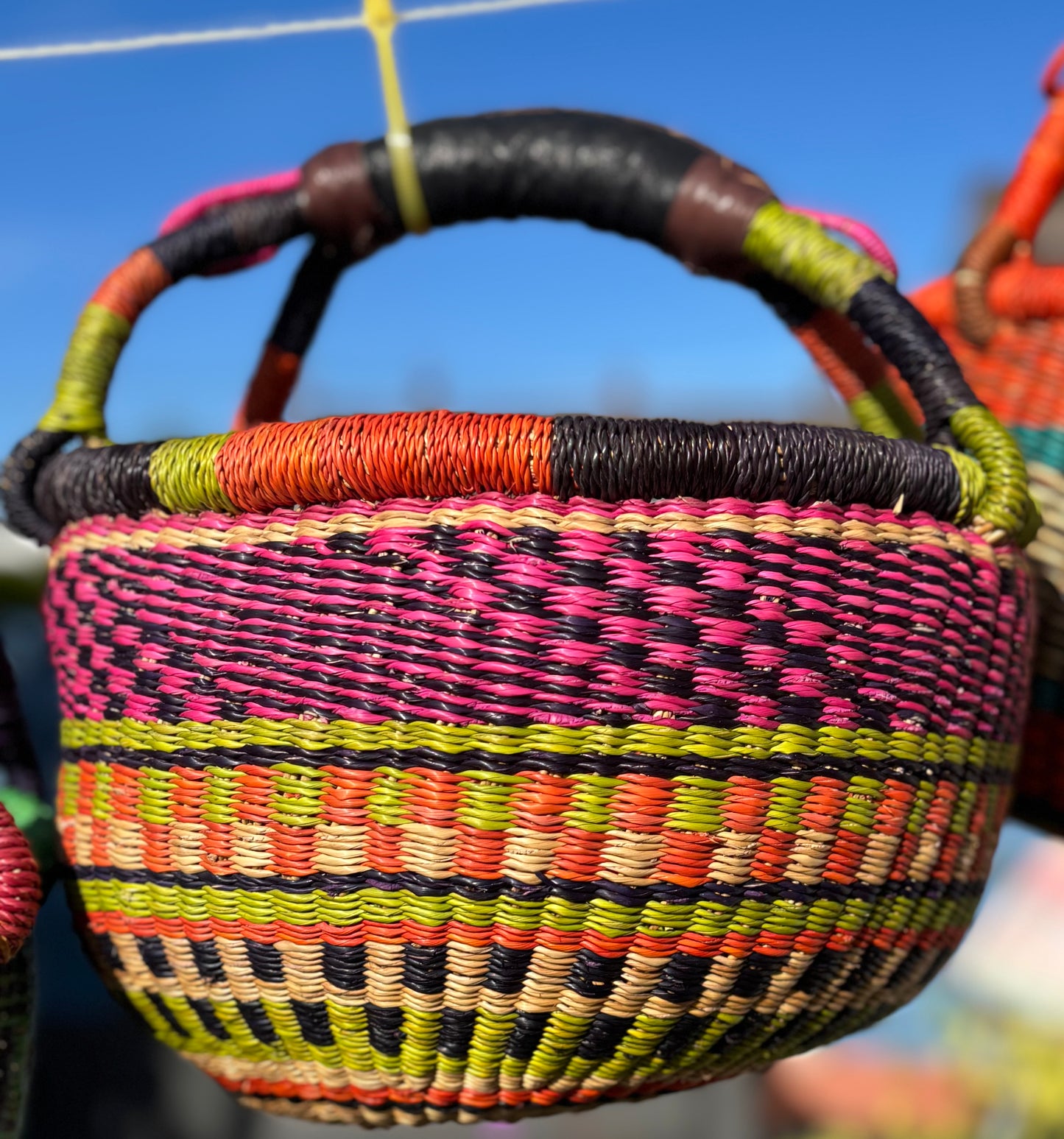 Medium Bolga Baskets 11-12”