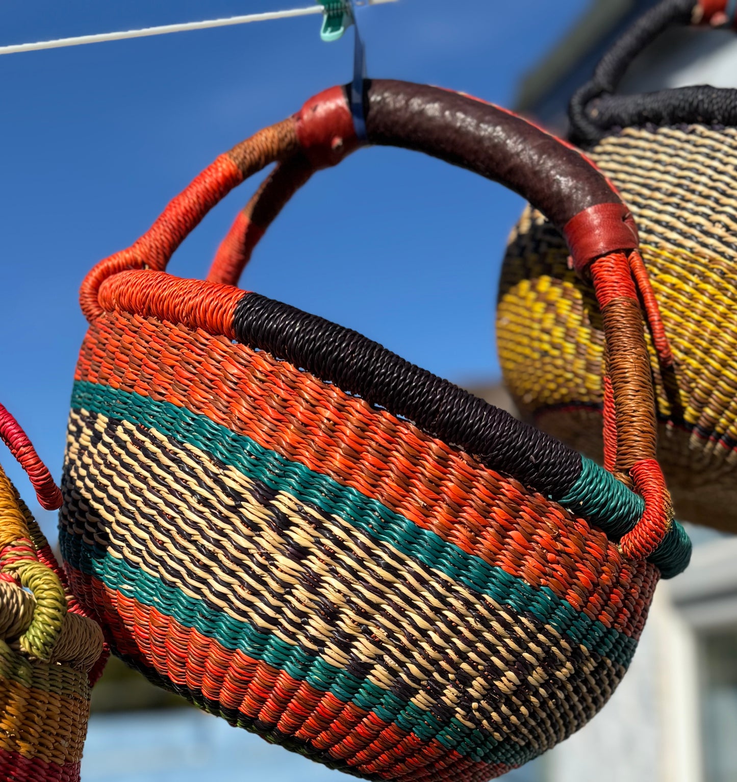 Medium Bolga Baskets 11-12”
