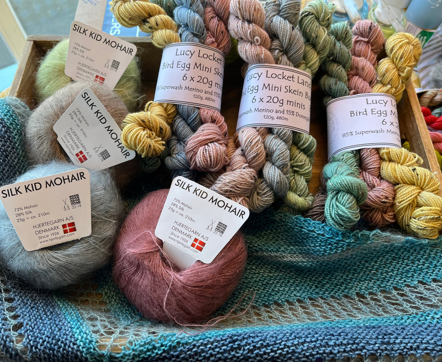 “Bird Egg” 4ply Mini Skein Bundles