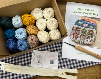 *New* Locket’s Crochet Project Bag kit