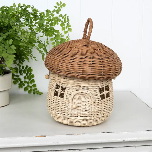 Rattan Toadstool House