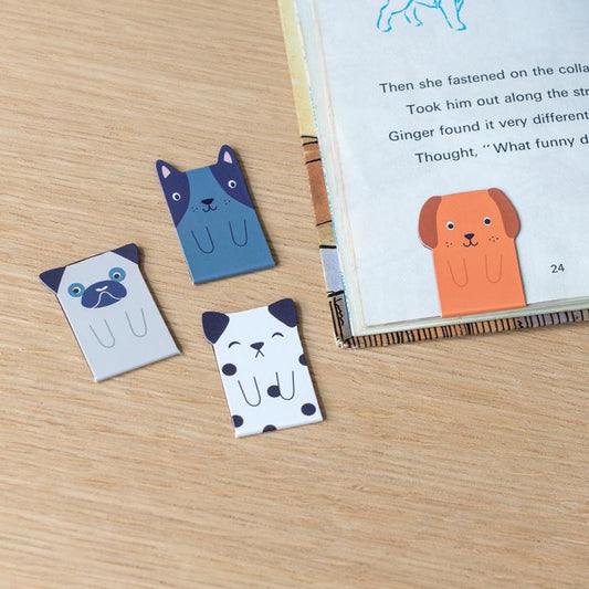 Magnetic Dog Book Marks (4)