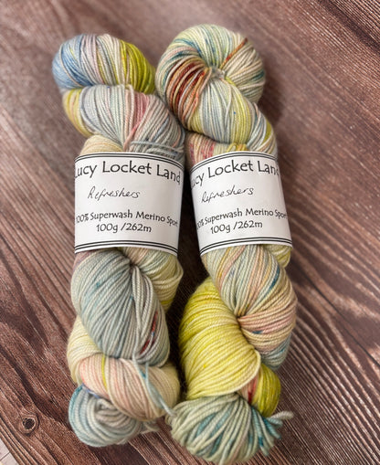 SALE Hand Dyed 100% Merino Sport