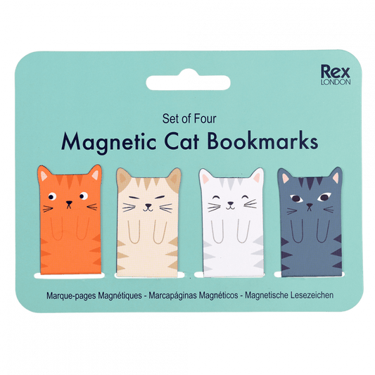 Magnetic Cat Book Marks (4)