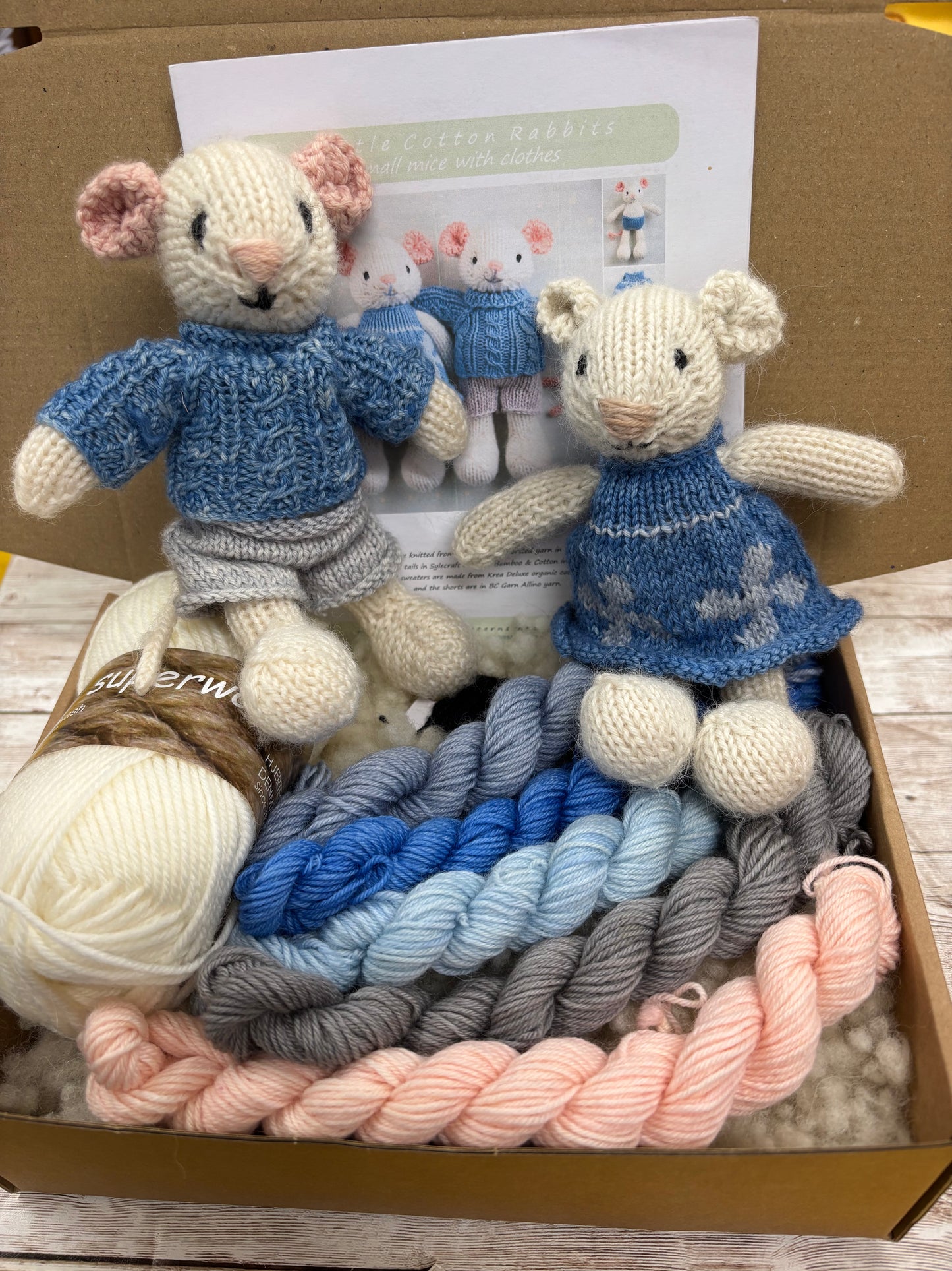 Little Cotton Rabbits - Baby Mice Kit