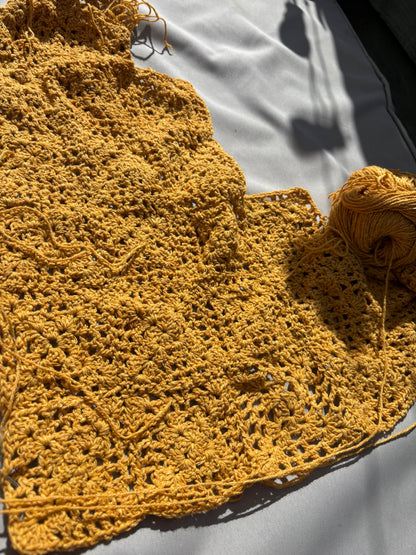 Beehive Crochet Shawl Kit