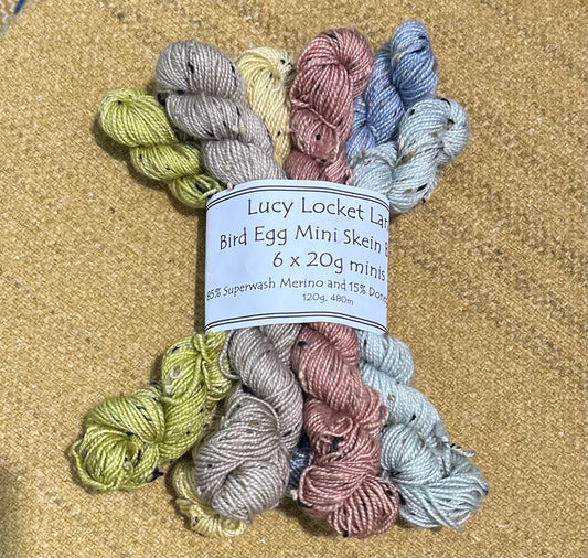 “Bird Egg” 4ply Mini Skein Bundles