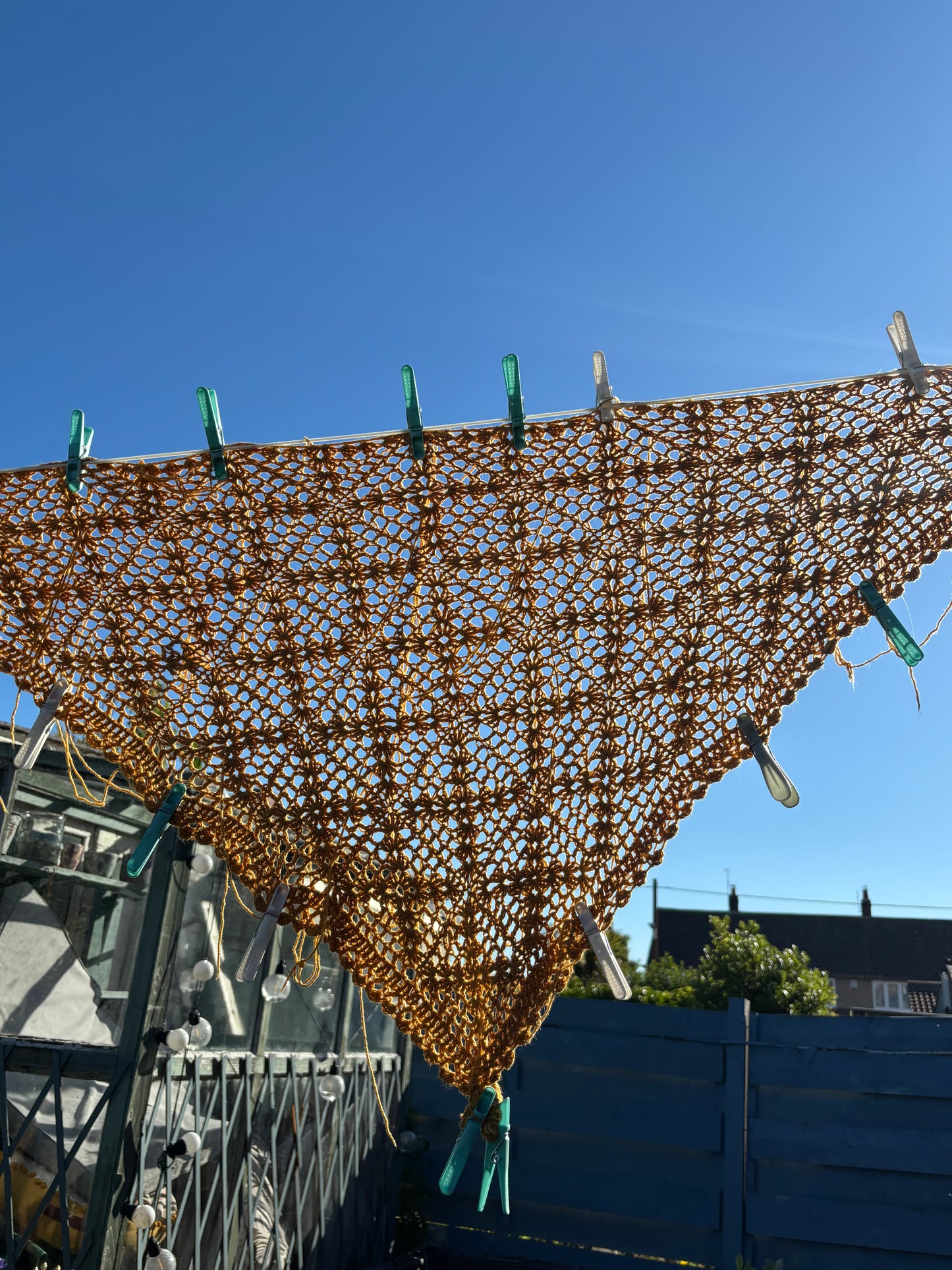 Beehive Crochet Shawl Kit
