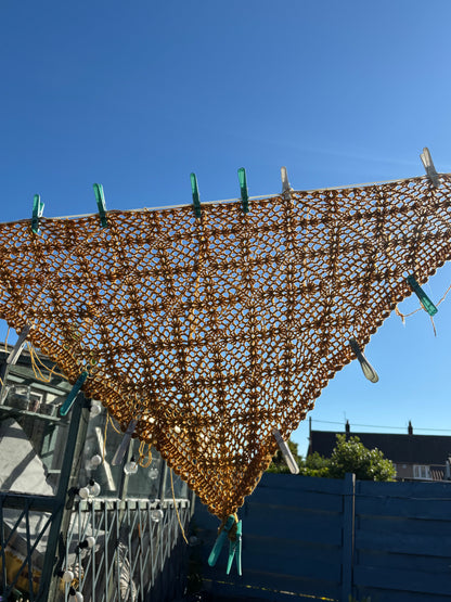 Beehive Crochet Shawl Kit